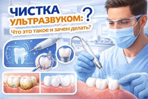 Чистка ультразвуком: Что это такое и зачем делать?