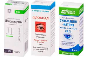 Глазные капли для лечения дакриоцистита
