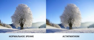 Как видят люди с астигматизмом
