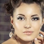 коррекция макияжем опущенных уголков глаз