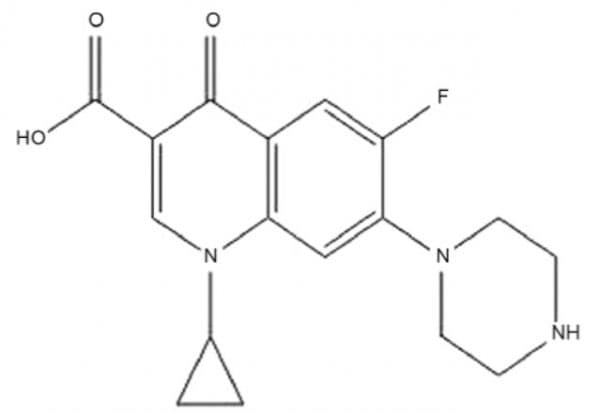 Молекулярная формула ципрофлоксацина