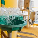 Scale got into the eye - how to get the chips out